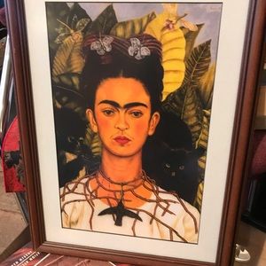 Frida Kahlo Self Portrait Art!